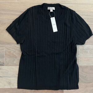 NWT J. Crew Silk-Cashmere Blend Cropped T-shirt S